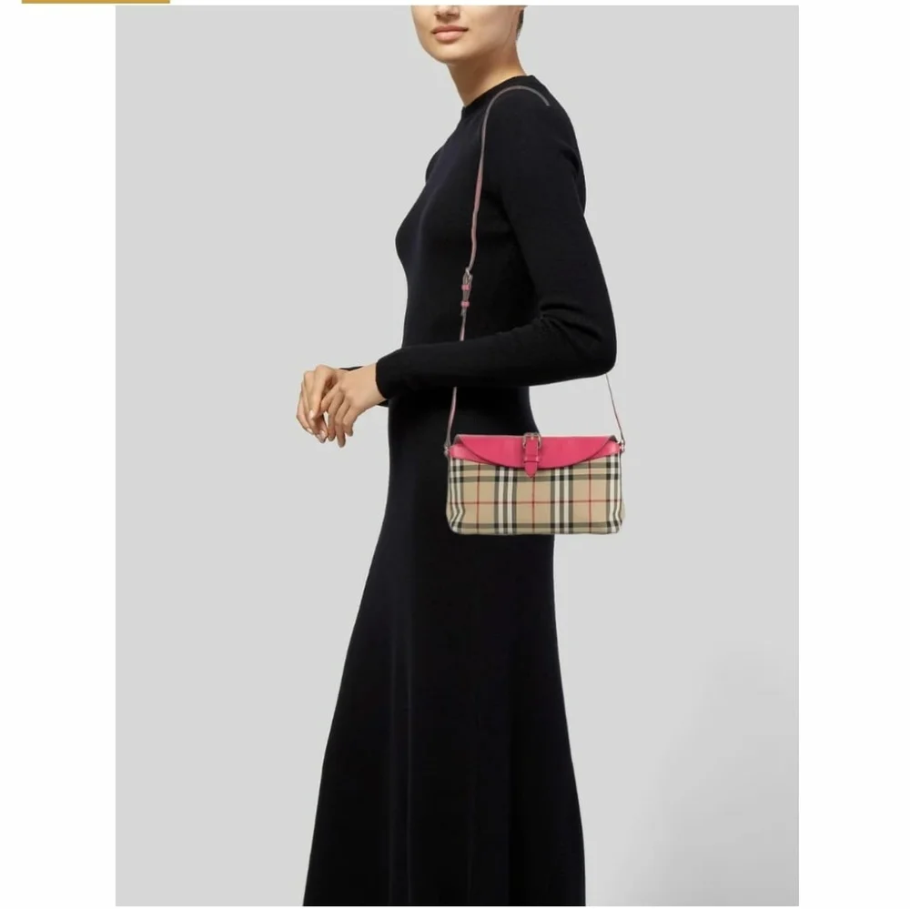 Burberry Horseferry Check Small Crossbody Bag - Picture 5 of 16